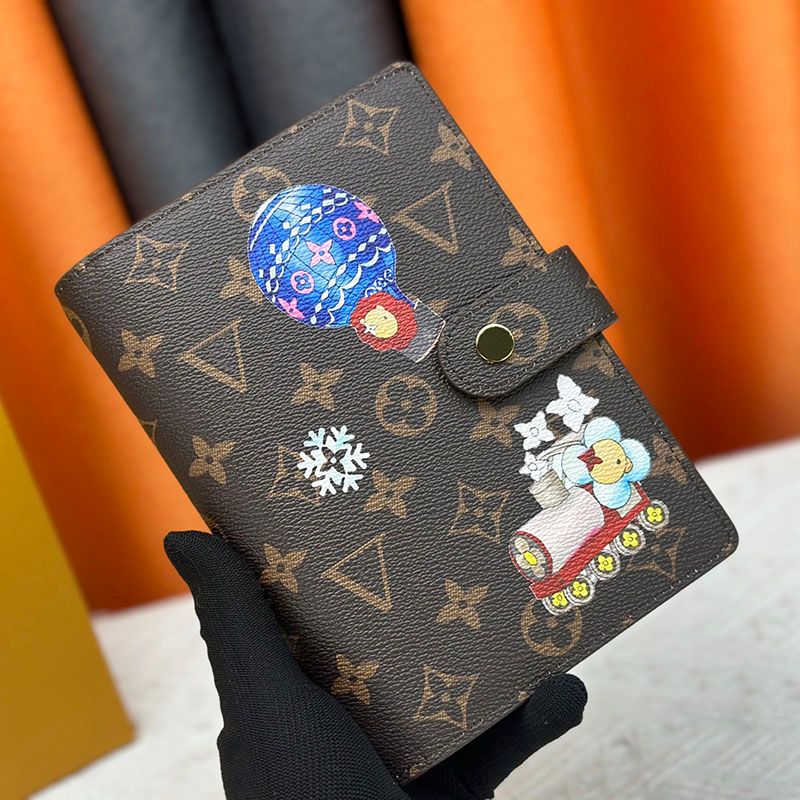 Designer Card Holder Women Luxury Wallet Purses Fashion Cartoon Handbag Black Small Notepad Genuine Leather Mini Branded Bags Brand Wallets Designer