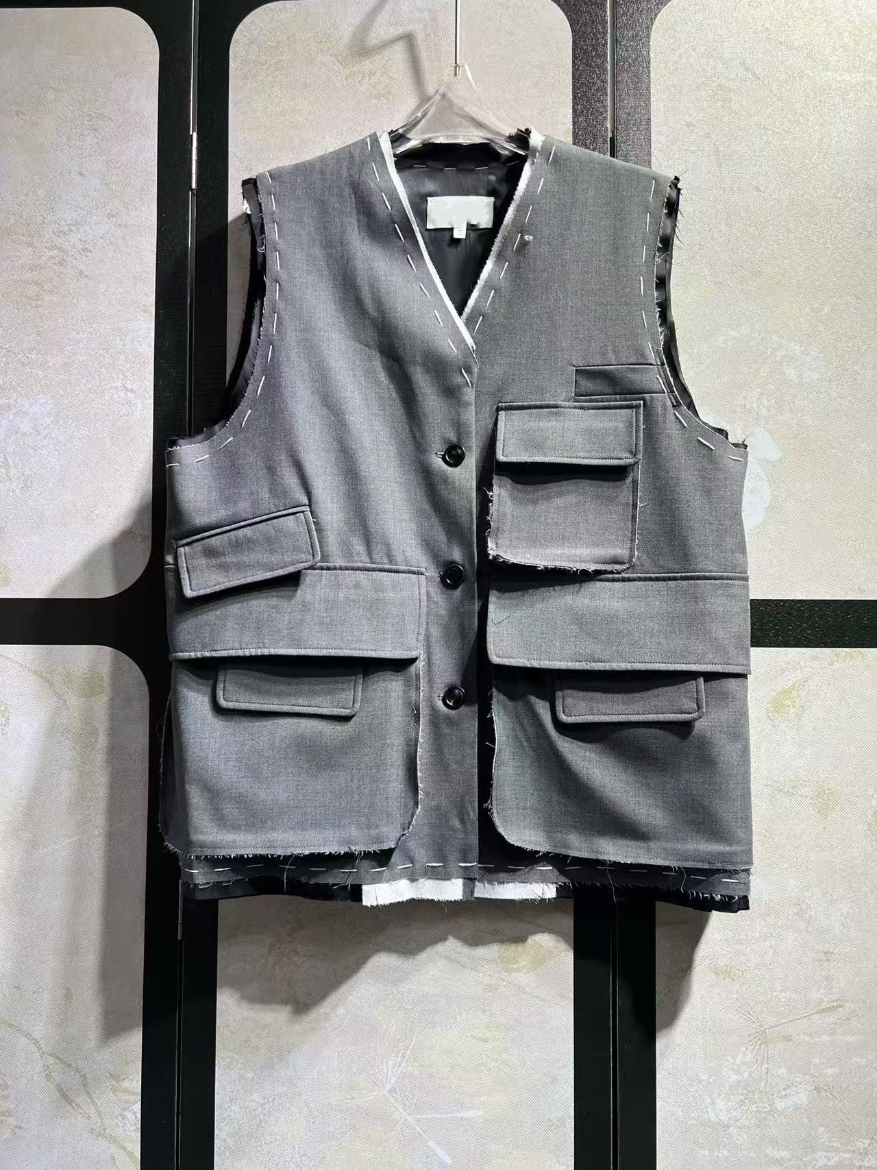M Veste ultra cool à bords entièrement brodés à la main et polyvalente