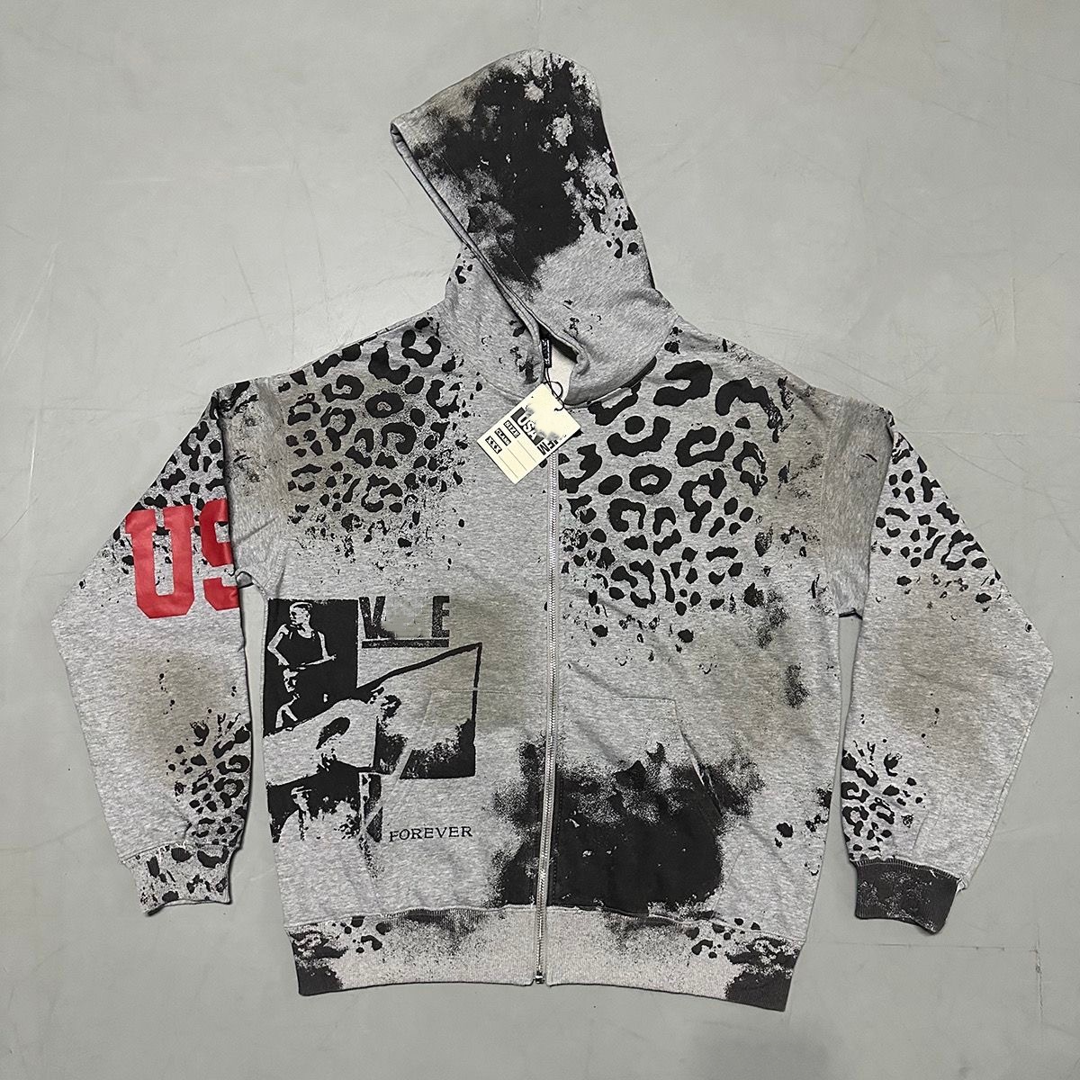 Mens Designer Sweater Hoodies Zipper Pullover Sweatshirts VAL Street Styles sweater set Long Sleeve Black Hooded Streetwear Mens