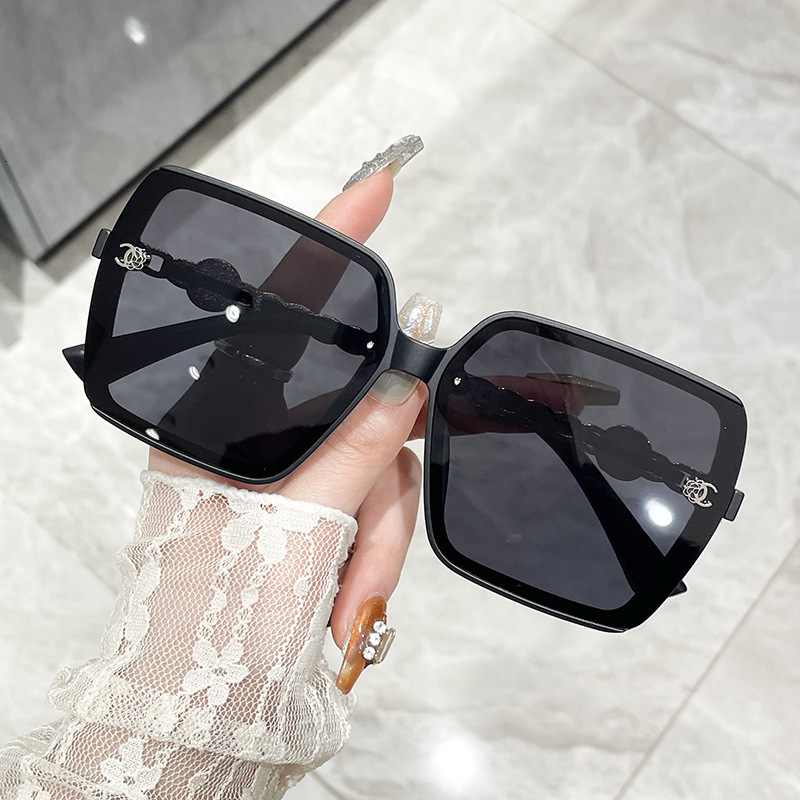 Luxury Brand Designer Sunglasses New Chain Fashion Women Light Luxury Elegant Baita Korean Version Trendy Sunglasses High-End Feel In Small Face Gla