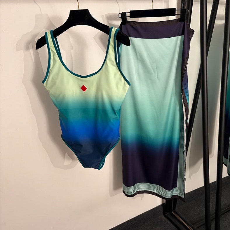Desigenr femmes Sexy body été Y2K Style maillot de bain avec robe de plage piscine fête vacances maillot de bain fin