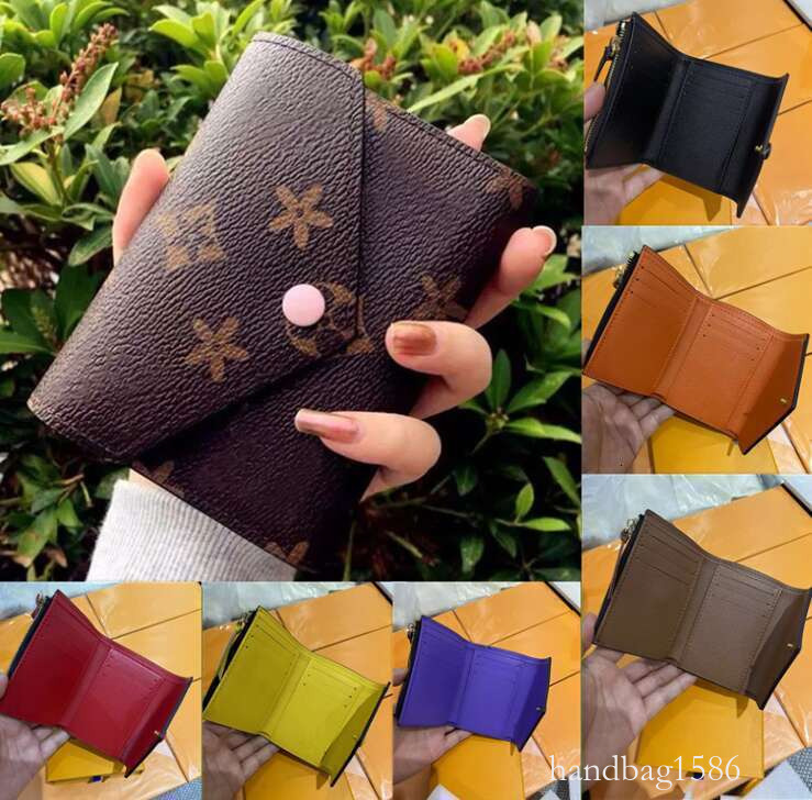 luxury designer M41938 Victorine Coins purse women Multicolor zipper pocket Mini Compact Wallet Key Coin Card Holder Case Accessoires Wallets 8 211