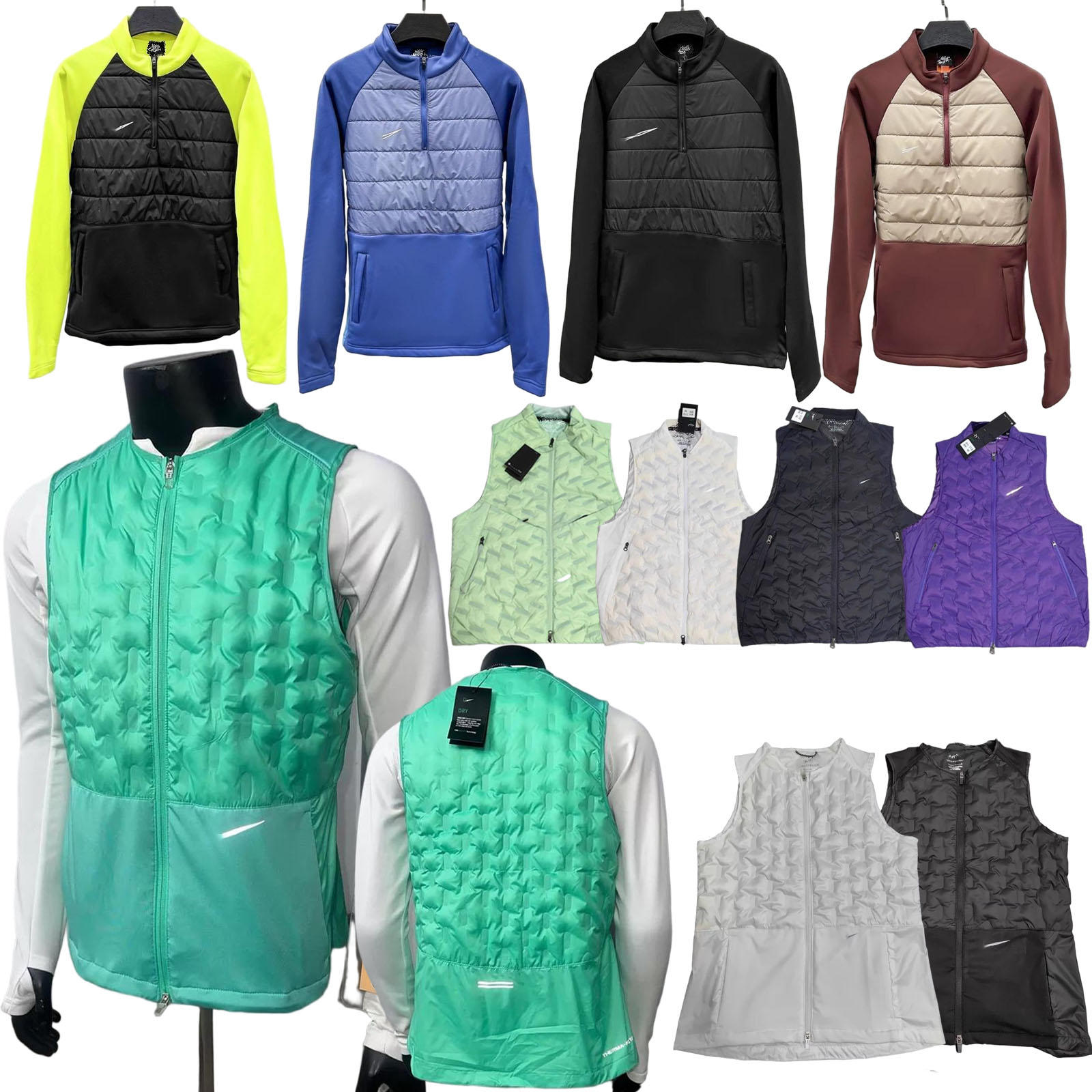 Puffer Jacket Vest Maillot De Bain Bodywarmer Gilet Designer Vest Slim Fit Down Vest Outdoor Running Vest Lightweight Padded Sport Coats Mens Winter