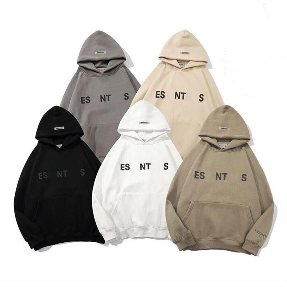 Essential Hoodie Mens Womens Designer Outdoor Street Fashion Casual Sports Breathable Loose Pullover Hoodie High Quality Classic Letter Print FOG Lo