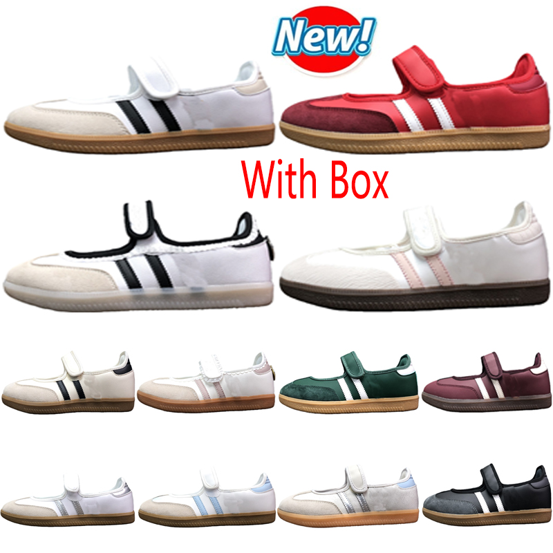 2026 avec boîte Chaussures de danse décontractées compactes, luxueuses et rétro basses – rouge, vert, noir, rose, respirantes, antidérapantes, du