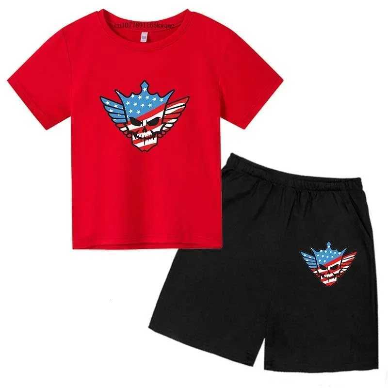 2026 New 3-14Y Kids 2Pcs Outfits Boys Girls Casual Sports Letter Print Hooded Sweatshirt Long Pants Set Soft Comfortable Child X260623
