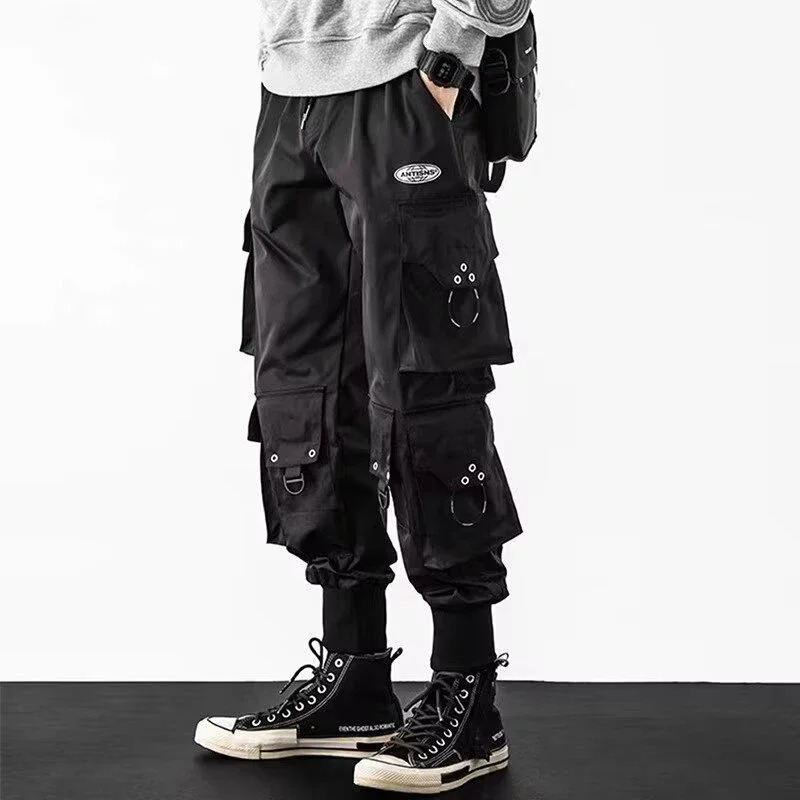 Trendy Streetwear Quick Dry Ice Silk Pants Men Classic Cargo Man Summer Thin Style Straight Leg Versatile Casual 260623
