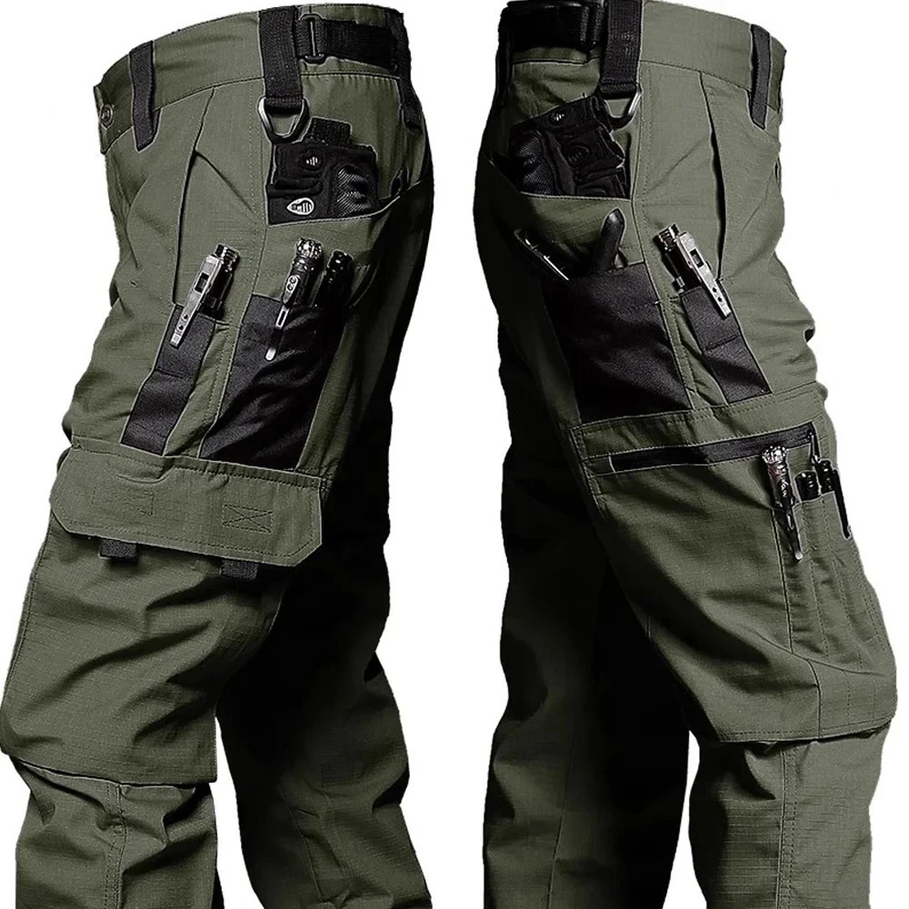 Tactical Pants Men Waterproof pants men Combat Trousers Outdoor Multi-pocket Wear-resistant Cargo Pant 260623