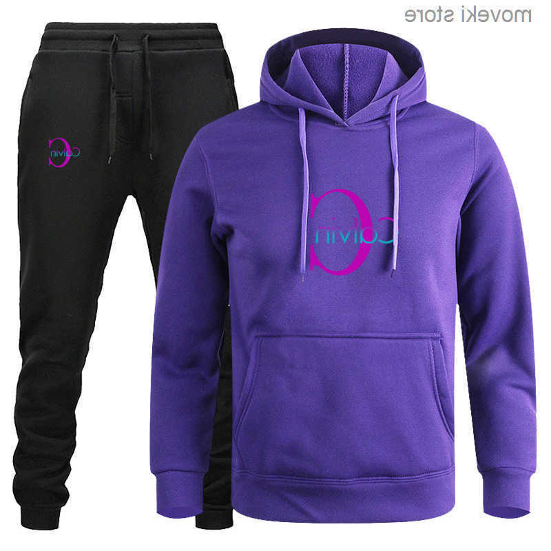 Tute da uomo per tuta da jogger set da 2 pezzi da donna tuta felpa giacca e pantaloni autunno inverno tuta sportiva uomo tuta XXXL S260623