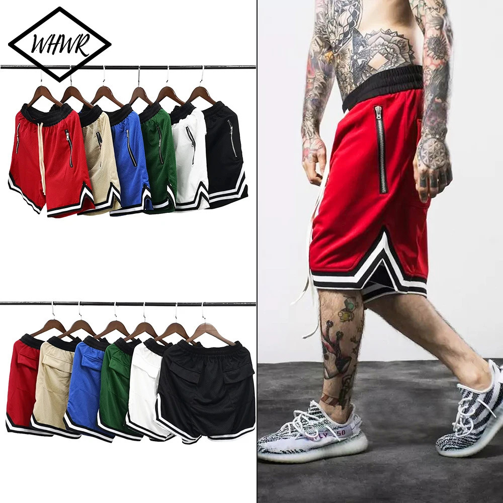Basketball Shorts For Men Loose Sport Shorts American Ball Pants Quick Drying Mesh Sports Five-point Pants Summer Streetwear 260623