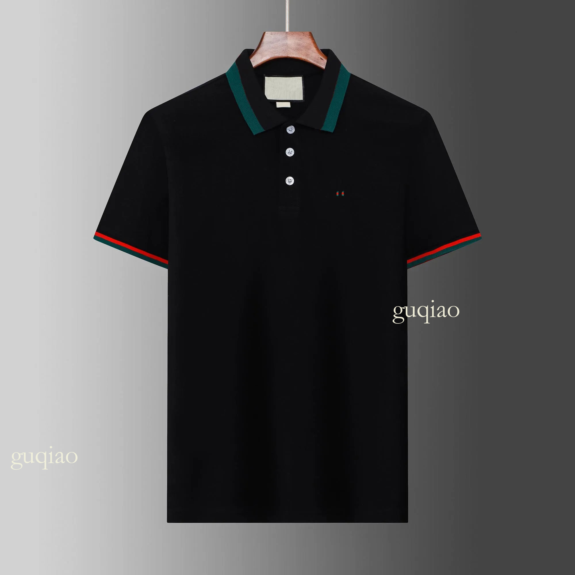 Formal Men Polo Shirt Designer Casual T Shirts Cotton Summer Mens Polos Designer Letter Print Fashion Polo Shirt M-3Xl