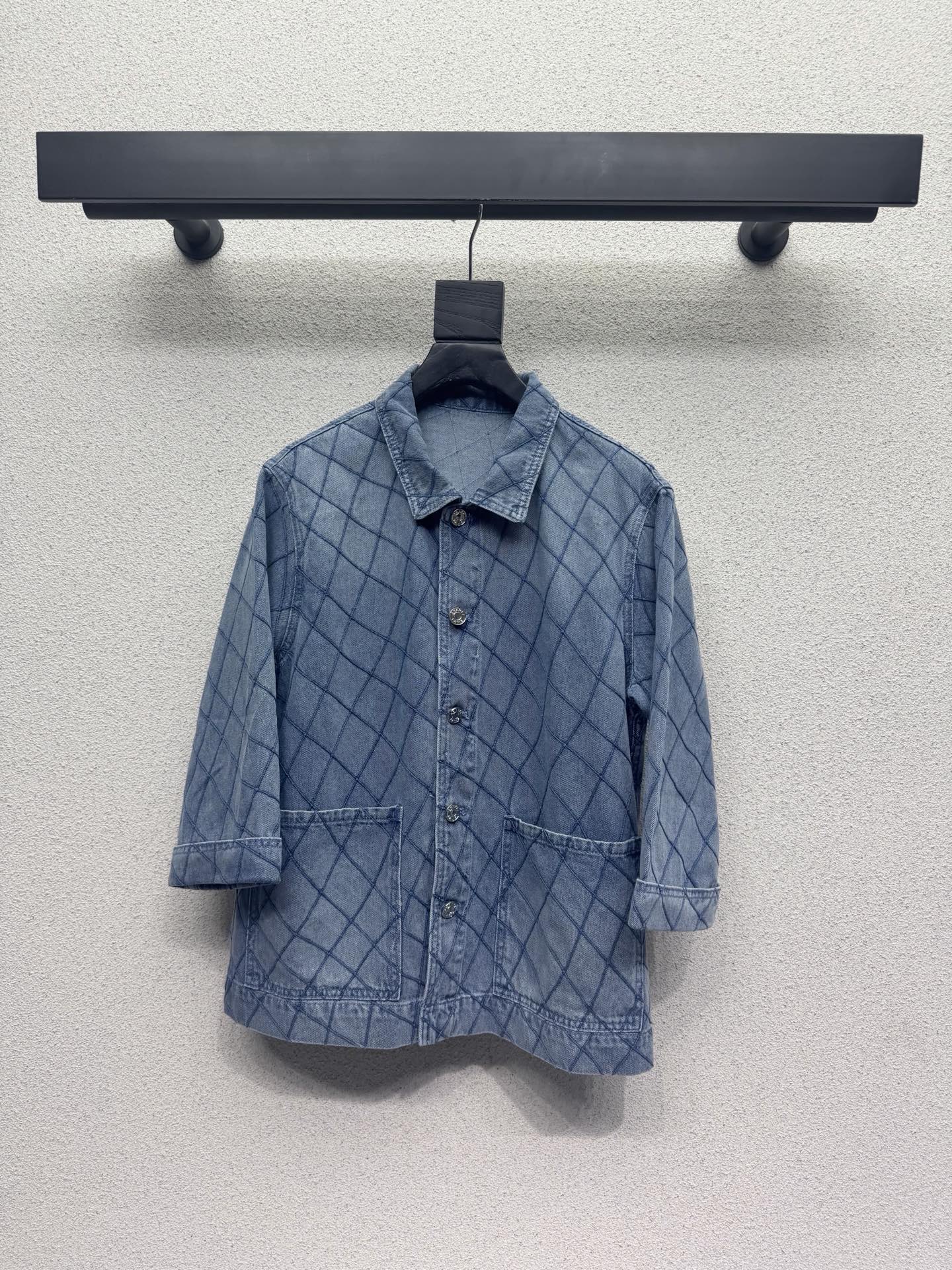 New autumn and winter washed retro pure cotton denim jacket