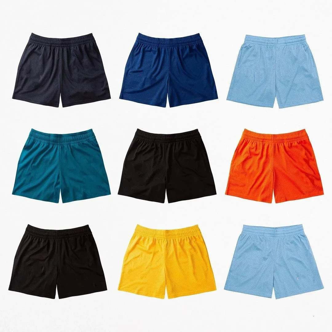 2026 Summer Mesh Muscle Fitness Quick Drying Breathable Shorts Casual Sports Solid Color No 260623