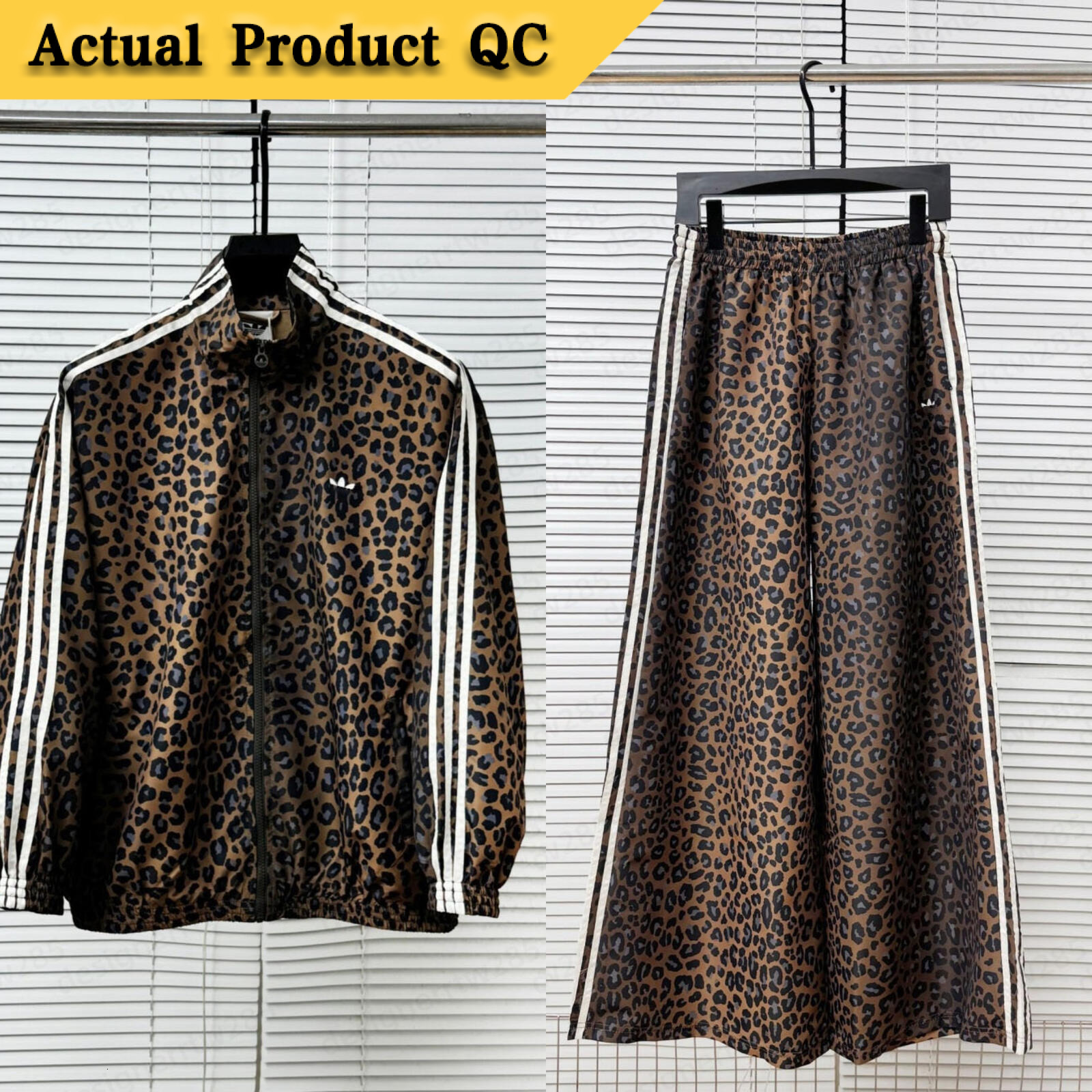 Luxury Designer Clothes womne Lightweight Top Brown Animal Pattern Hoodie High Waist Pants Tracksuits Sweatsuits Matching Tracking Suit Sets-image-1111832341