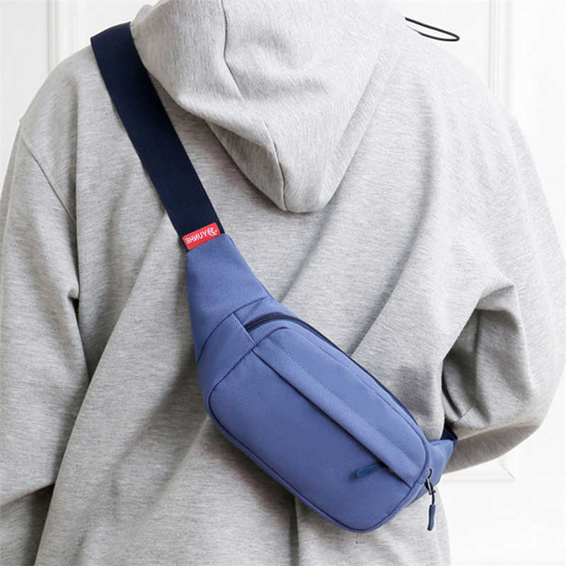 Waist Bag Pack Purse Men Casual Large Phone Belt Bag Pouch Womens Canvas Travel Phone Bag Fanny Banana Bag Hip 3 Pockets H260623