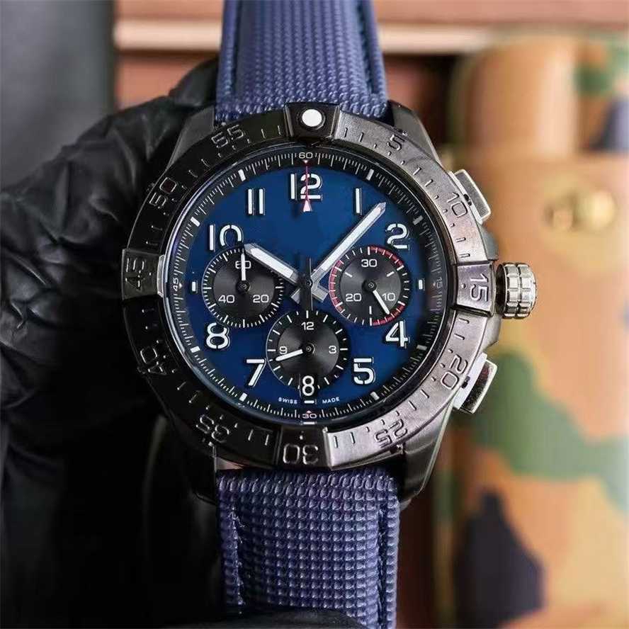 Luxury high-quality watches Bailing Blackbird Series Best-Selling BNL 6-Hand Quartz Sports Mens Watch