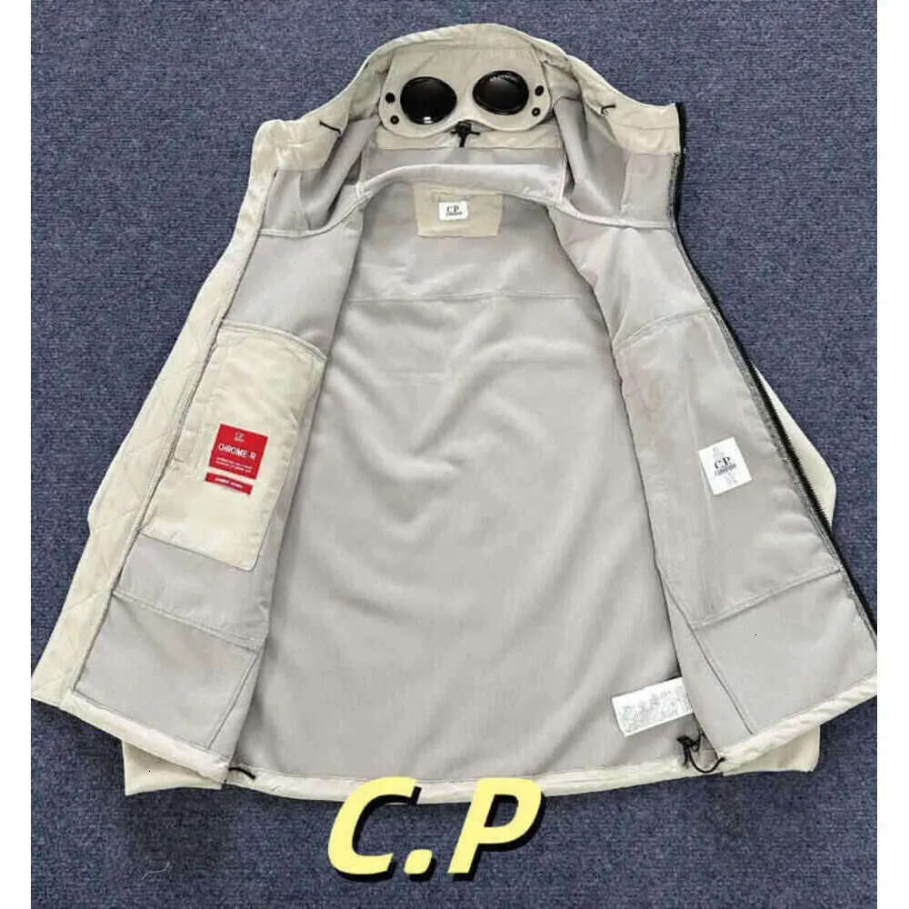 cp Designer With Goggle Lens Anti Cold Windproof Warm Functional Coat Outdoor Assault Jacket High Quality Coats Functional Urban Leisure Clothing 11
