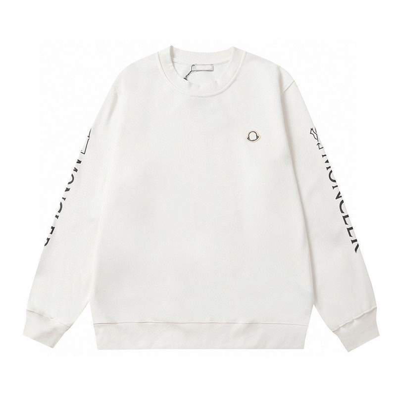 Luxury Top Designer Basic Sweatshirt Unisex Autumn Winter Asian Size Trendy Versatile Minimst Loose Soft Cotton Couple Strtwear Long Slve Pullover T