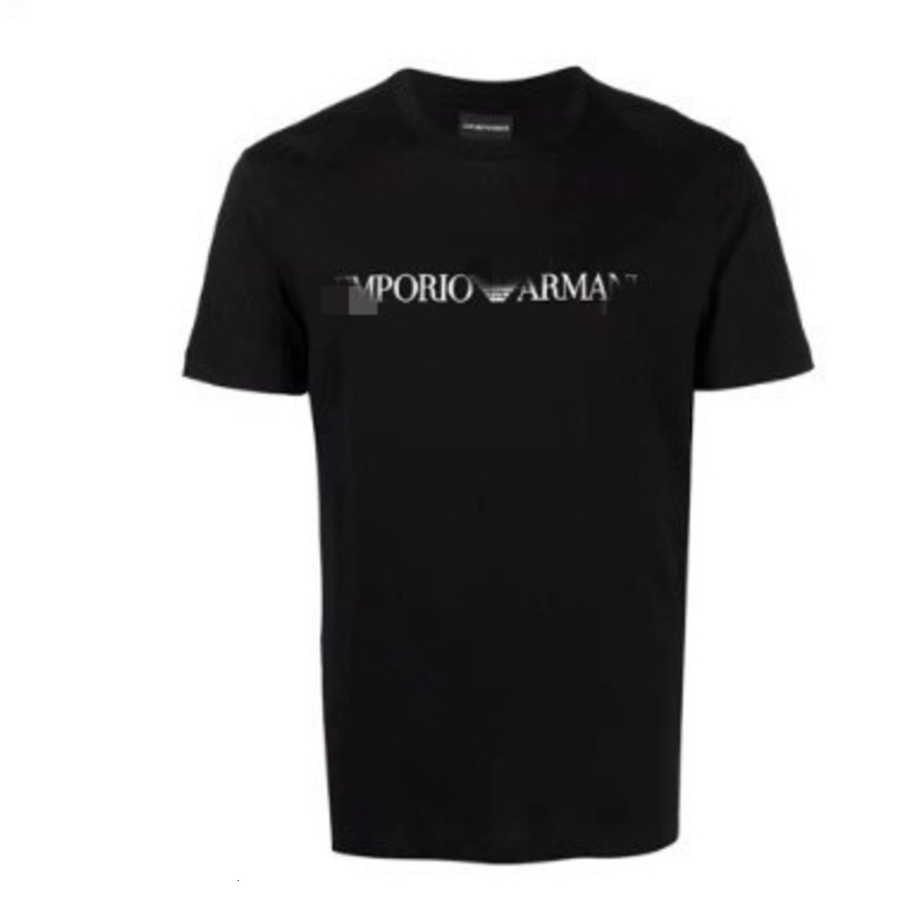 Ea7 Tshirts Designer Shirt Men Luxury Fashion Print Pure Cotton Ventilate Vitality Crew Neck Casual High Quality Short Sleeve T Shirt Quick Drying F