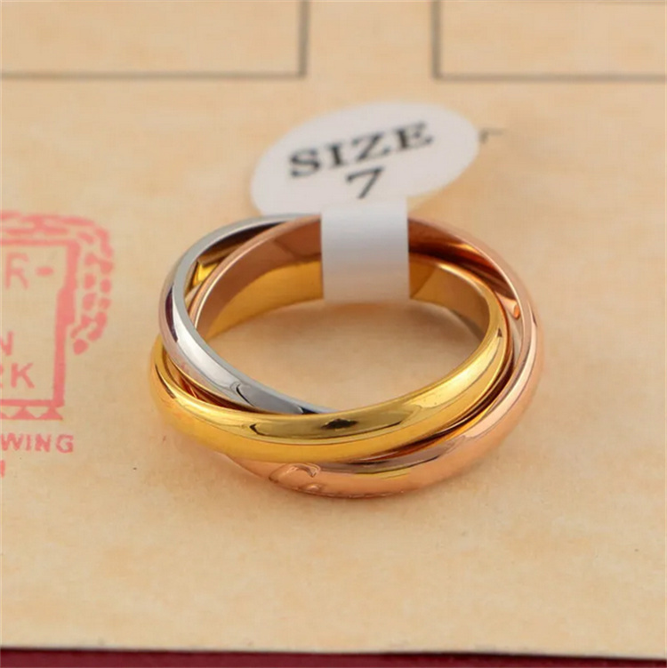 Designer Ring for Women - Luxury Classic Fashion Band with Original Box - Multiple Colors - Birthday, Anniversary, Wedding, Valentines Day Gift - AA