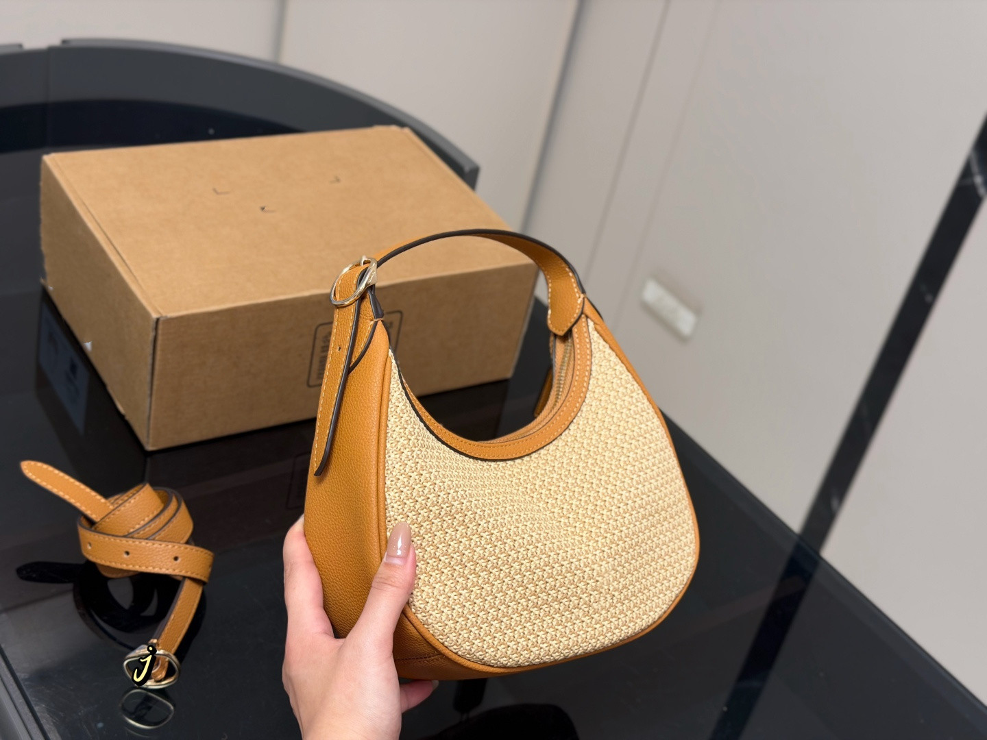 Luxury Emily Half Moon bag designer bag Women Shoulder pink handbag high quality Underarm Hobo wallet crossbody purse Pouch Fashion tote Satchel mes