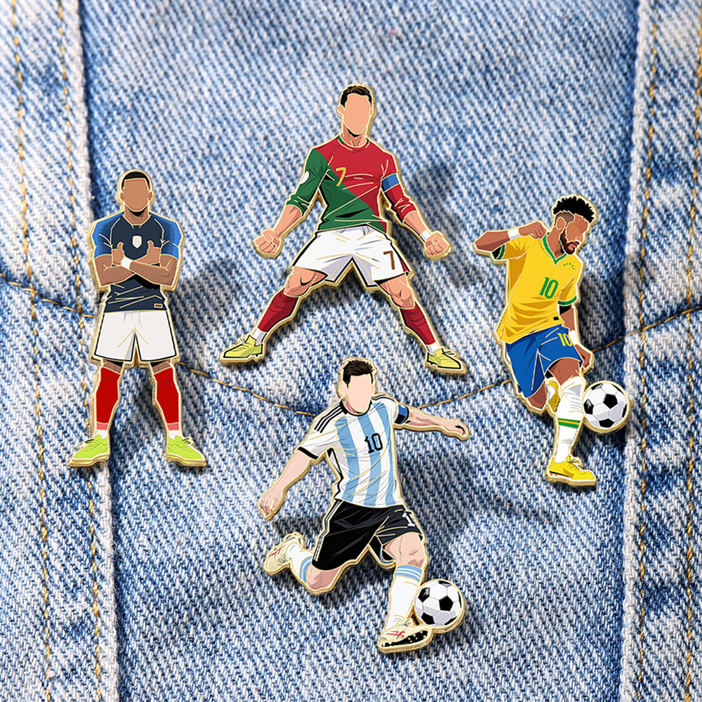 2026 Coupe du Monde de Football Porte-clés en métal Trophée de Football Porte-clés Pendentif Souvenir Petit cadeau du Fan de Football Produits li