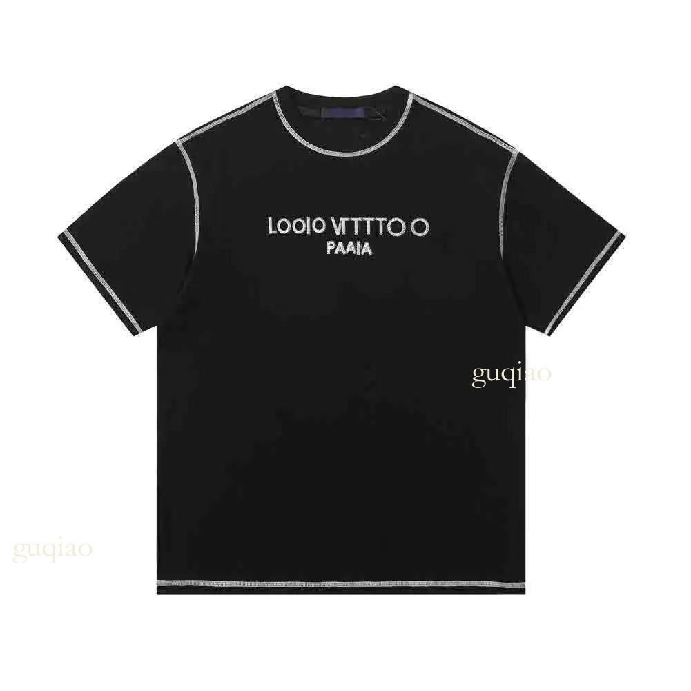 Luxury Brand Designer 2026 New Summer Trend Versatile Round Neck Knit Short Sleeve Color Block Thin T Shirt Men Base Layer Shirt
