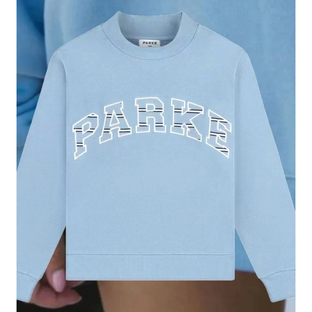 Felpa Parke Mockneck Felpa con collo alto da donna per abbigliamento casual da esterno da donna Abbigliamento casual Vestibilità ampia Designer Park
