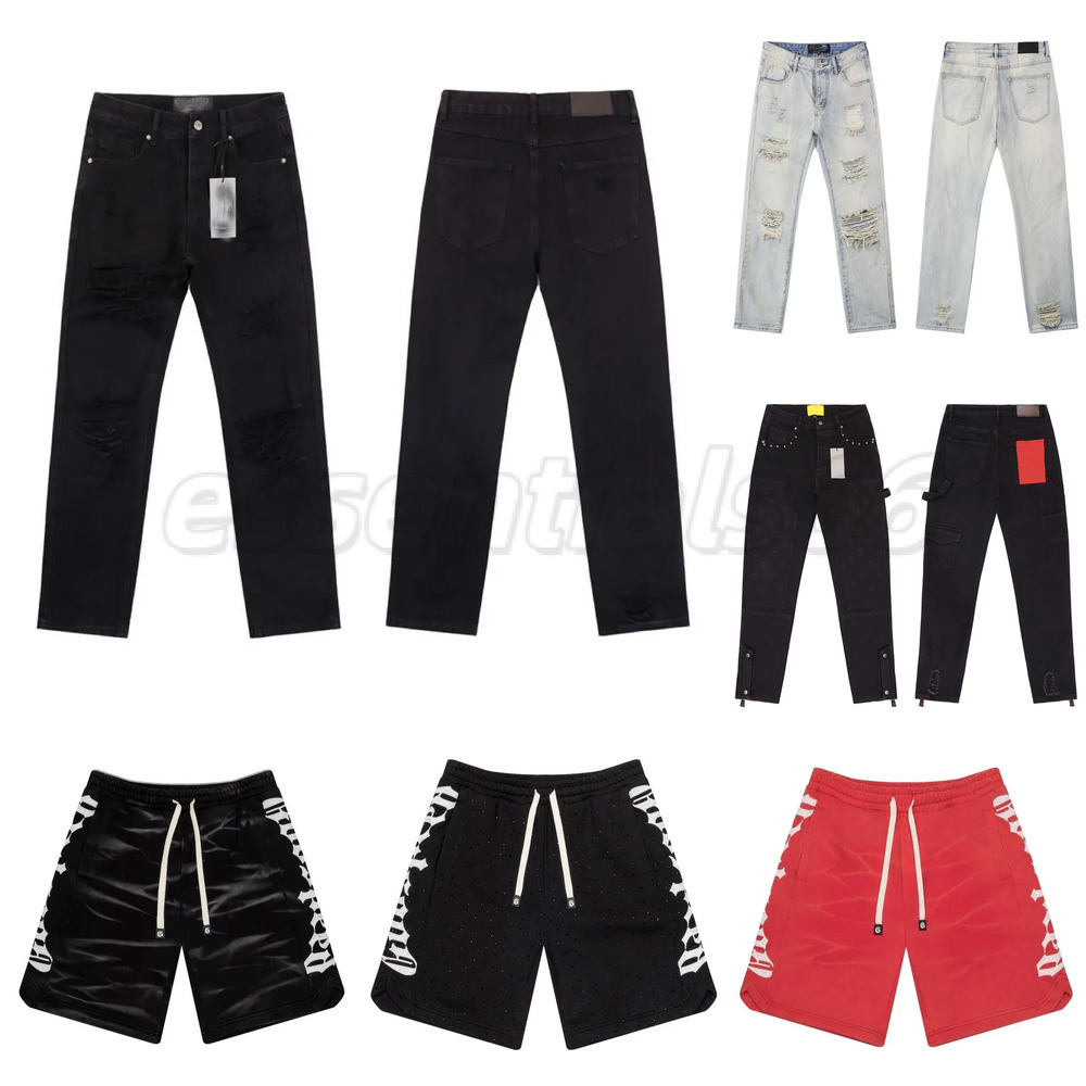 high quality godshorts shorts designer mens High Street New man womens printed double ply short pants running Daily fiess loose fit washed Retro spo