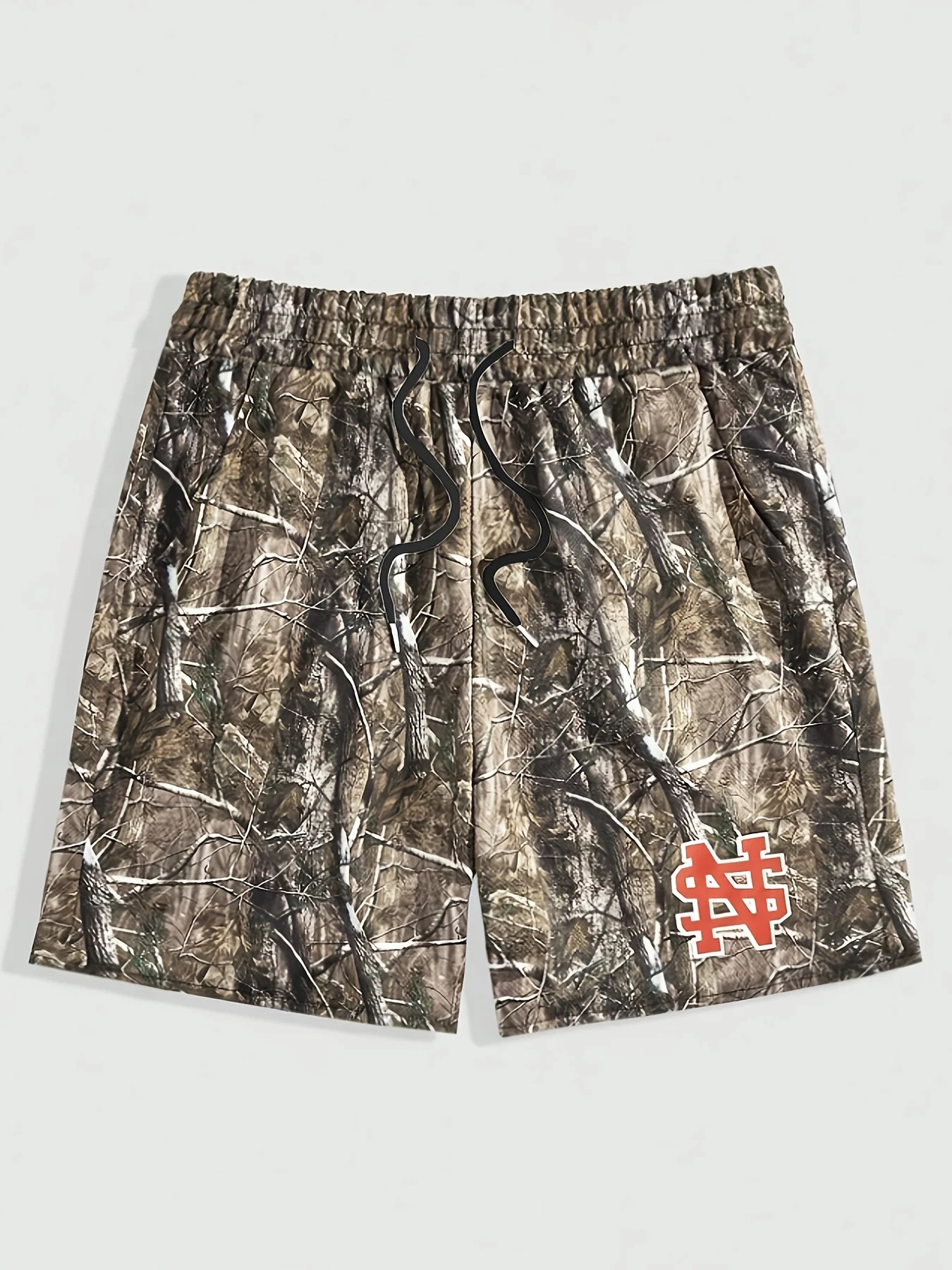 2026 Arrival Tree Camo Mesh Shorts 3D Print Streetwear Athletic Shorts for Men Y2K Oversized Casual Quick Drying Pants 260623