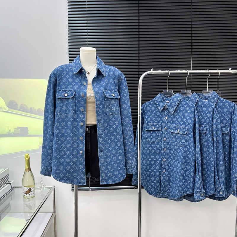 and Spring Autumn Full Print Jacquard Jacket for Women Casual Top 250718 S260623