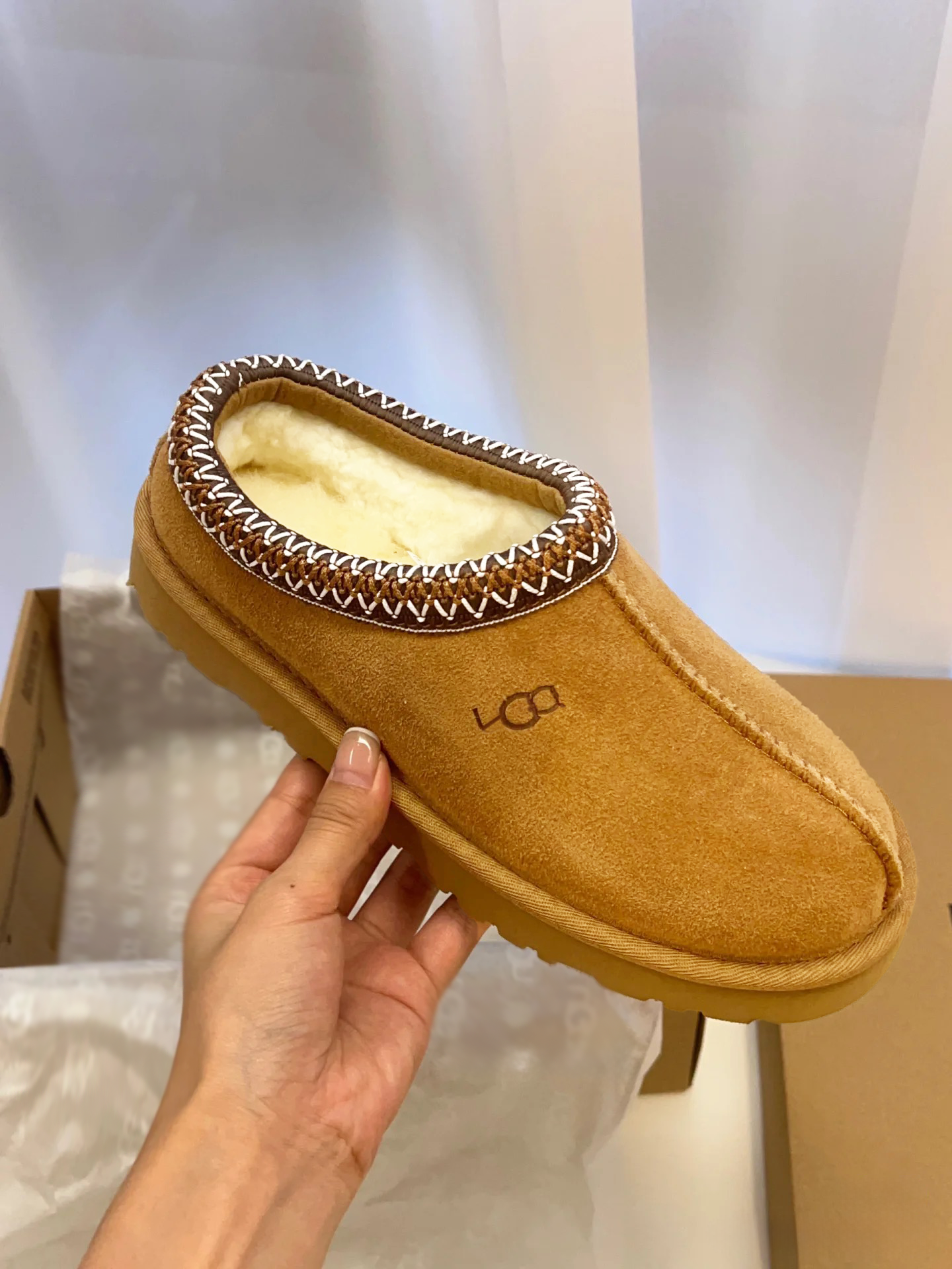 Tasman Slippers Tazz mustard seed Chestnut Sand Fur Slides Sheepskin Classic Ultra Mini Platform Boot Winter Women Men Slip-on Shoes Suede UpperNNMM