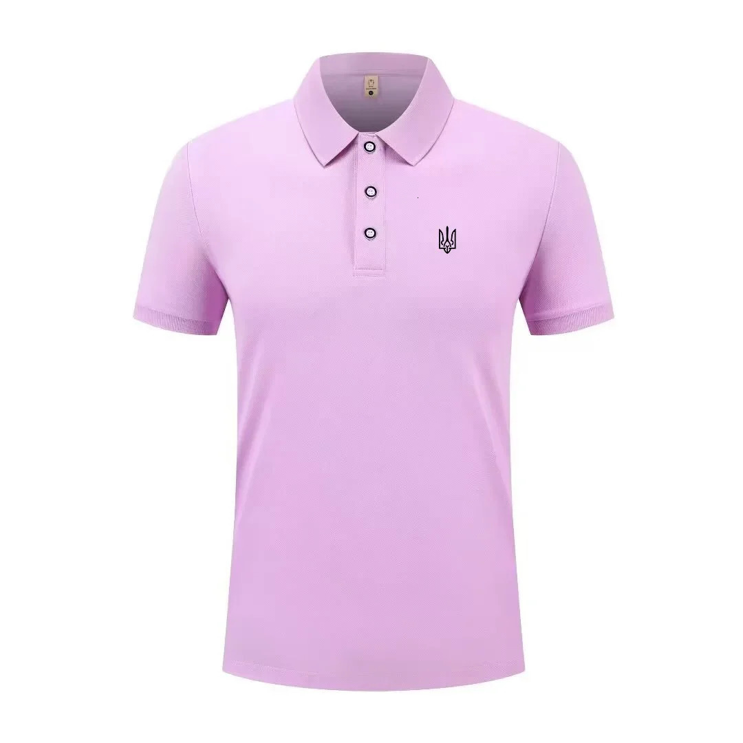 High End Mens Short Sleeved Polo Shirt 2026 Summer Fashion Golf Top Casual T-shirt Polo Shirt 260623