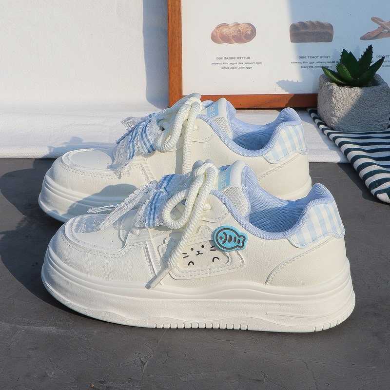 Spring 2026 and Autumn New Childrens Shoes Versatile White Sneakers for Girls Niche Student Casual Sports S260623
