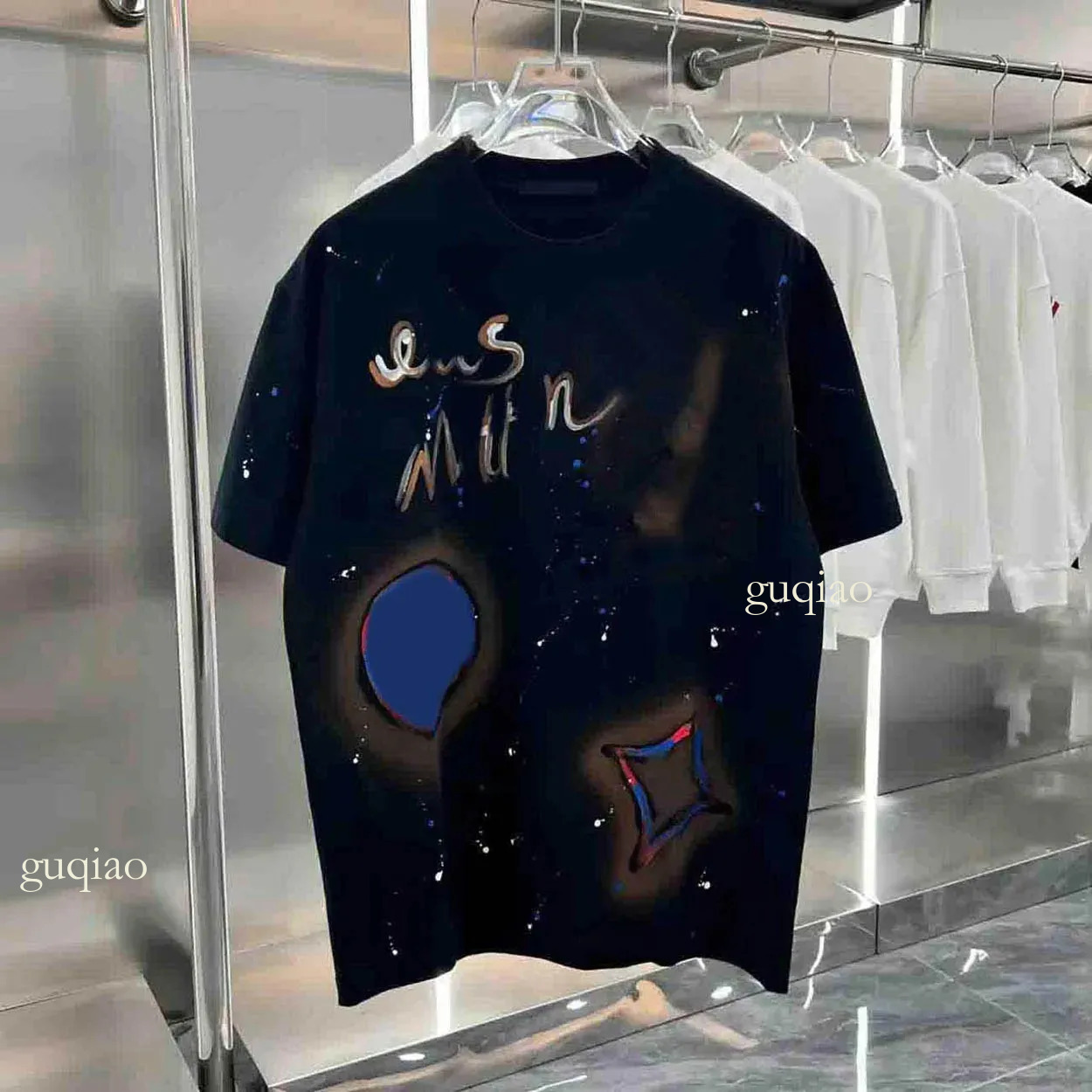 Mens Women Embroidery Designer Shirt Fashion Mens Casual T Shirts Man Clothing Street Designer Shorts Sleeve Clothes Tshirts 2025