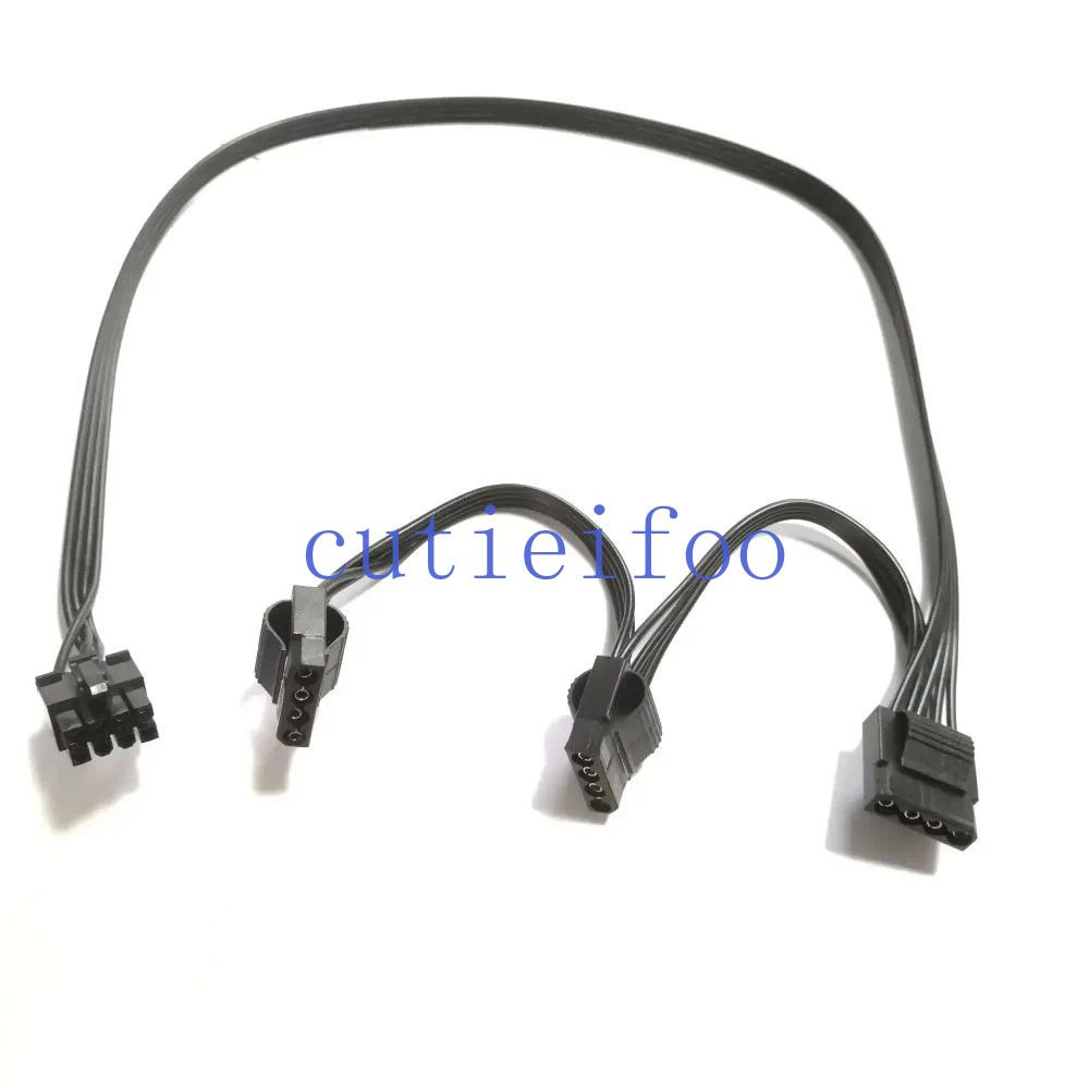 8p 8Pin To Mainboard HDD 3-Port 3 IDE 4pin D Power Socket Cord for For Cougar GX1050 GX800 GX600 CMX 550 Series Module-image-1111755054