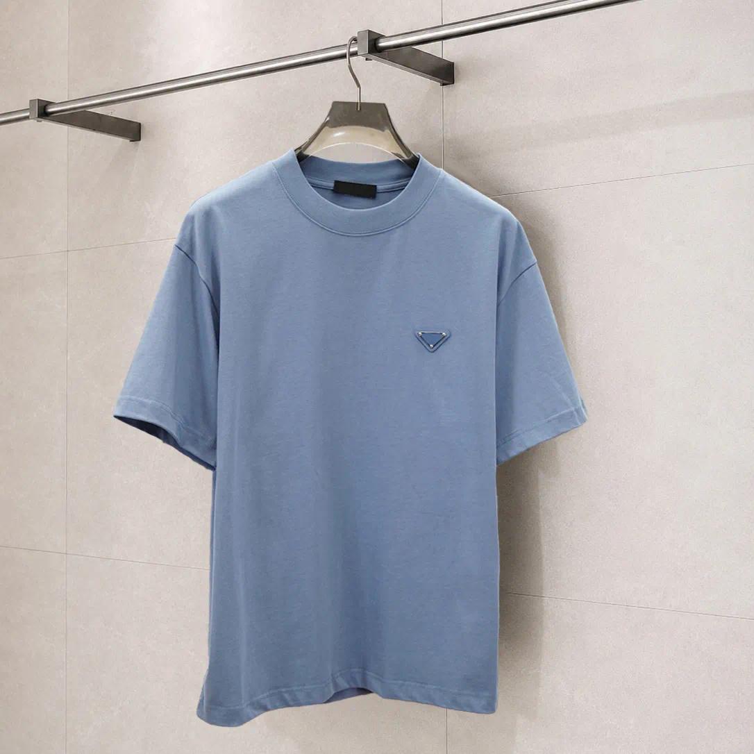 high quality designer t shirt, round neck printed letter top, mens tshirt, 100% cotton, summer loose shirtDD12