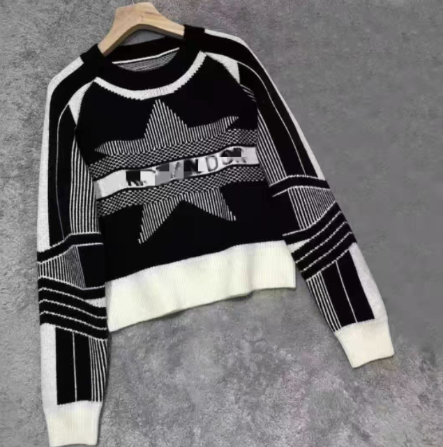 sweater Spring Autumn Casual Knitwear Sweaters Women brand designer Leisure and fashionable style Sweaters s-l