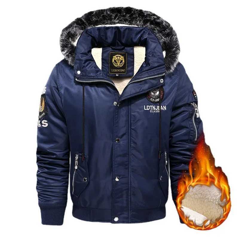 New Male Outwear Casual Winter Coats Good Quty Men Slim Fit Jackets Men Winter Hooded Down Jackets Flce Parkas Warm Coats 4 Q260623
