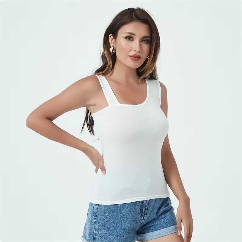 Camis Women Summer vest Tanks Fashion Casual Sleeveless Cotton Elastic Ladies Street Asymmetry Tanks Tops Tees Hotsweet M260623