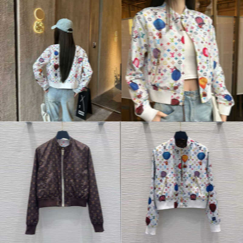 autumn 26ss and winter new womens stand up collar jacket pocket double-sided womens jacket S260623