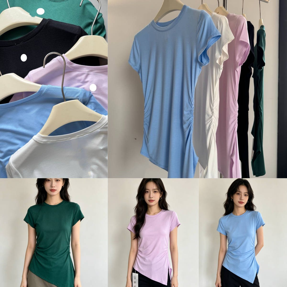 UU-L6190 T-shirt de Yoga amincissant et modelant pour femmes, haut d'entraînement à la mode, chemise athlétique pour dames