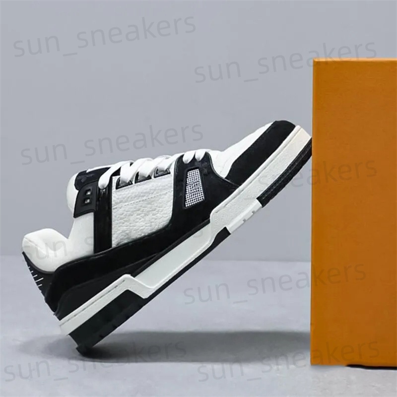 2026 Trainer Sneaker Men Casual shoes Designer womens Platform Sneakers Low shoe white luxury brand embossed green denim royal red Black mens traine