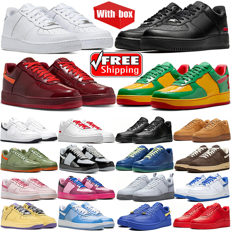 Free shipping With box designer running shoes men women platform triple white black outdoor sports runner mans chaussure scarpe Plate-forme train-image-942536648
