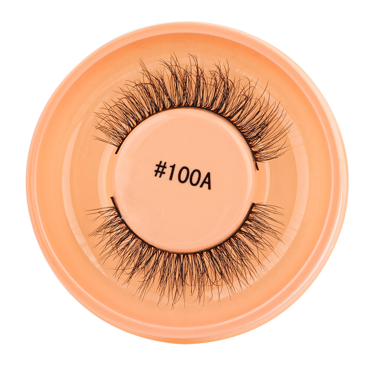 3D Faux Mink Lashes Strip - Thick Fluffy False Eyelashes Soft Lightweight Natural Looking Handmade Reusable Lash Extensions for Women Beauty Daily U