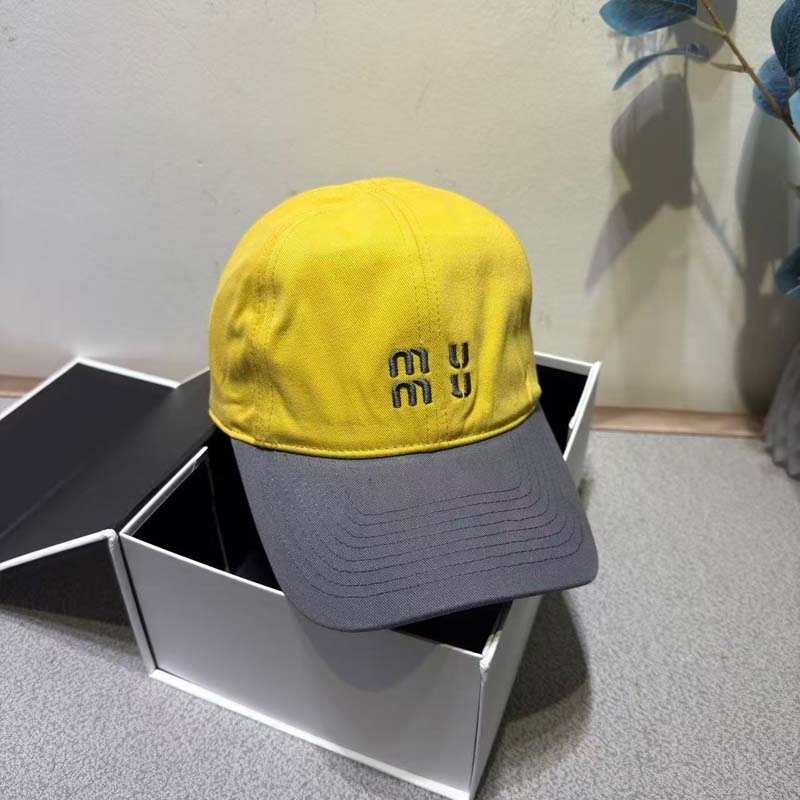 Fashion Denim MU Baseball Cap Women Hip Hop Letter Caps For Ladies Men Outdoor Summer Visor Autumn Casual Casquette Sun Hat j8L7