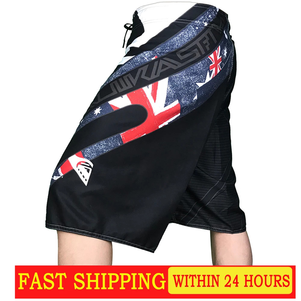 Quick-drying mens swimsuits swim shorts surf beach pants board shorts Bermuda swimming trunks men running sports slacks 260623