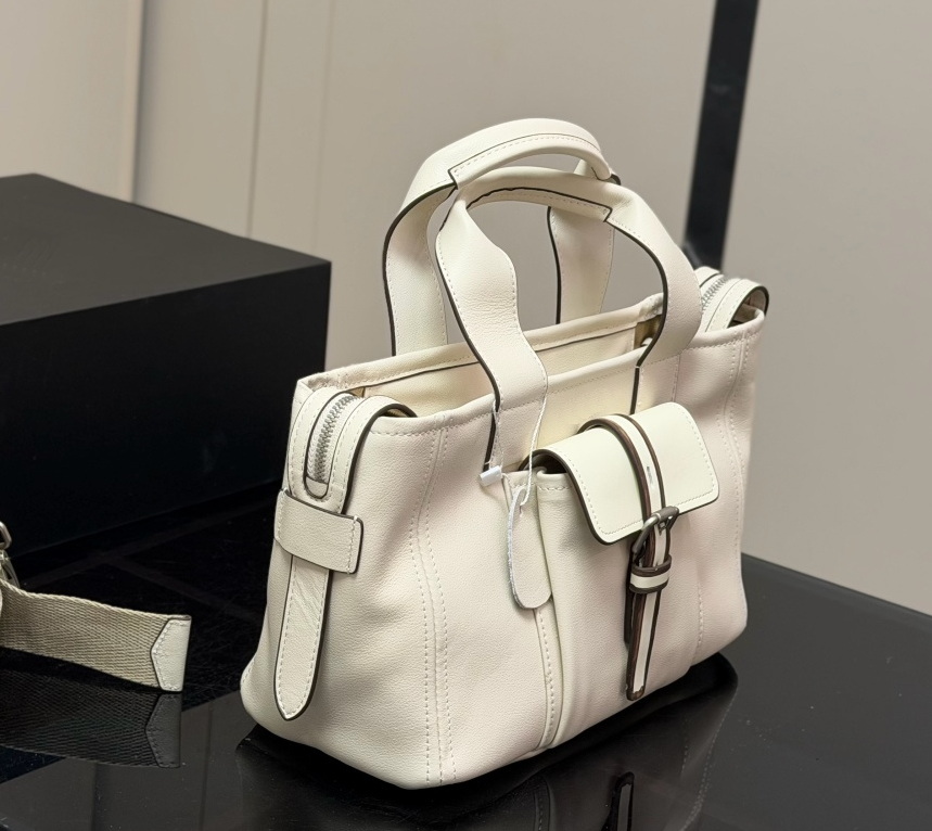 Designer Evening Bags Luxury Leather Tote Women's Cross-Border Bag Vintage Style Top Layer Cowhide Soft Handbag Daily Match Shouder Bag