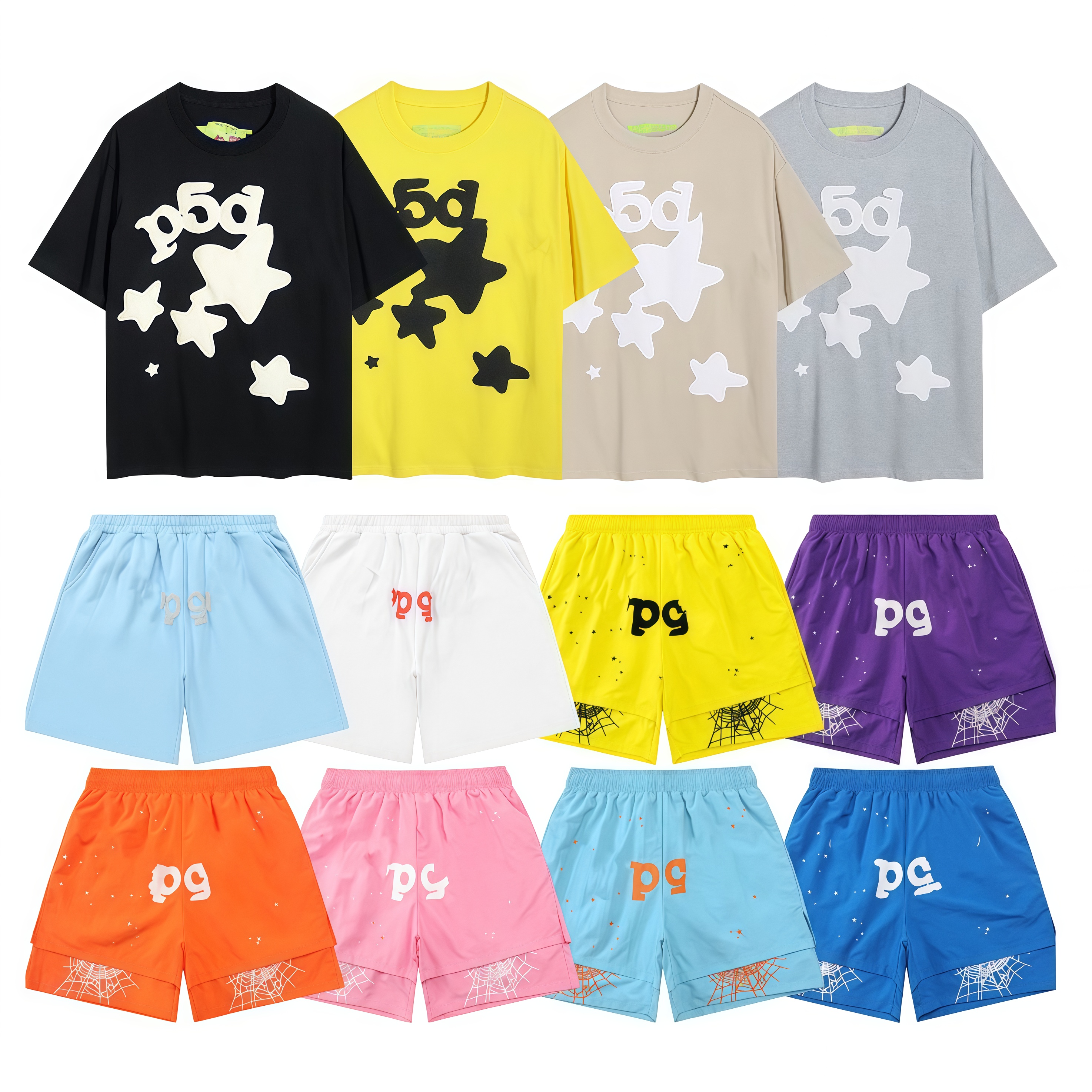 designer tshirts shorts mens summer tshirts running oversized tops pants mens spishirt men clothes mens clothing shirts for men graphic Black and-image-1107468617