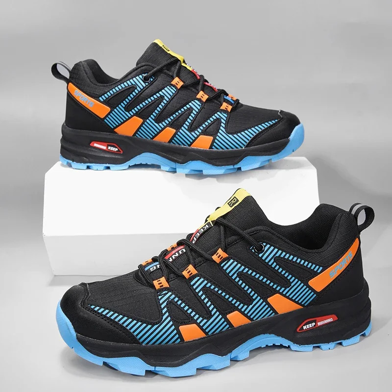 Outdoor Hiking Shoes Men Women Waterproof Trekking Sneakers Lace-up Climbing Trainers Walking Hunting Tactical Boots Big Size 47 260618